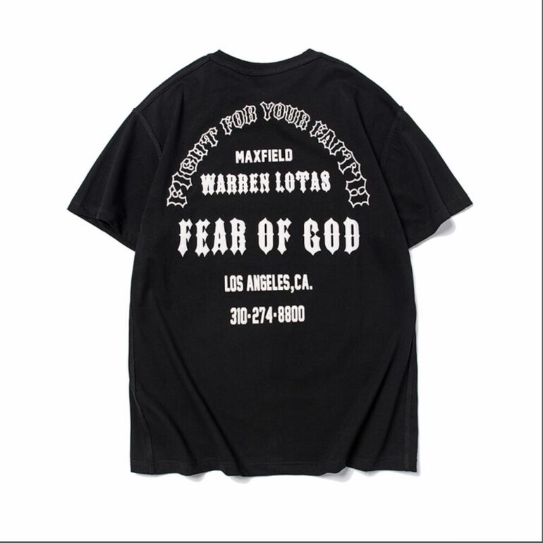 Fear Of God Essentials Black T-Shirt