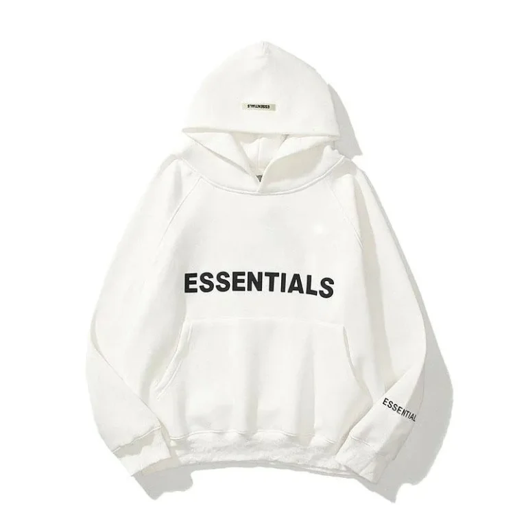 Fog Essentials White Hoodie